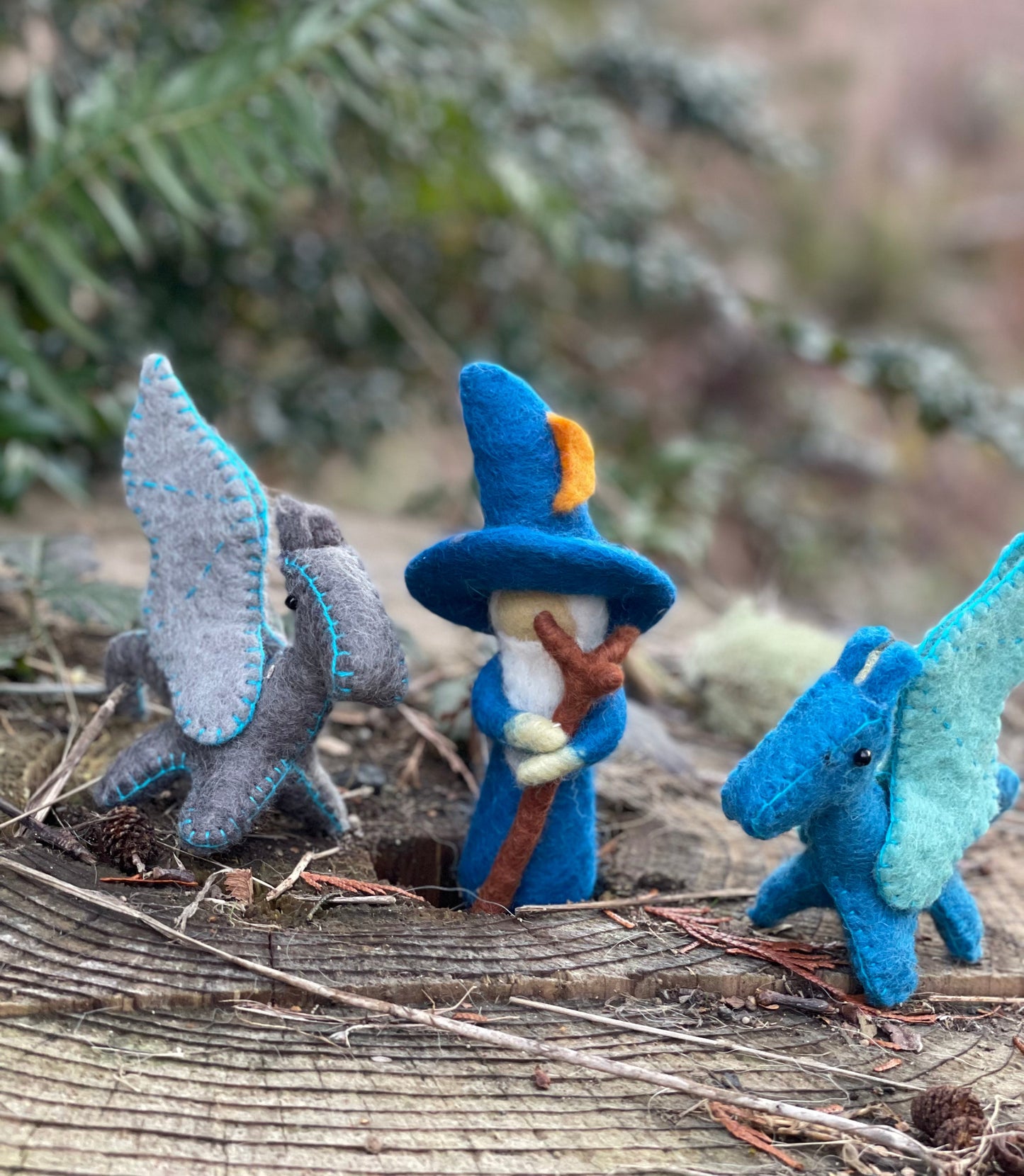 Wizard, Felted Wool - Alder & Alouette
