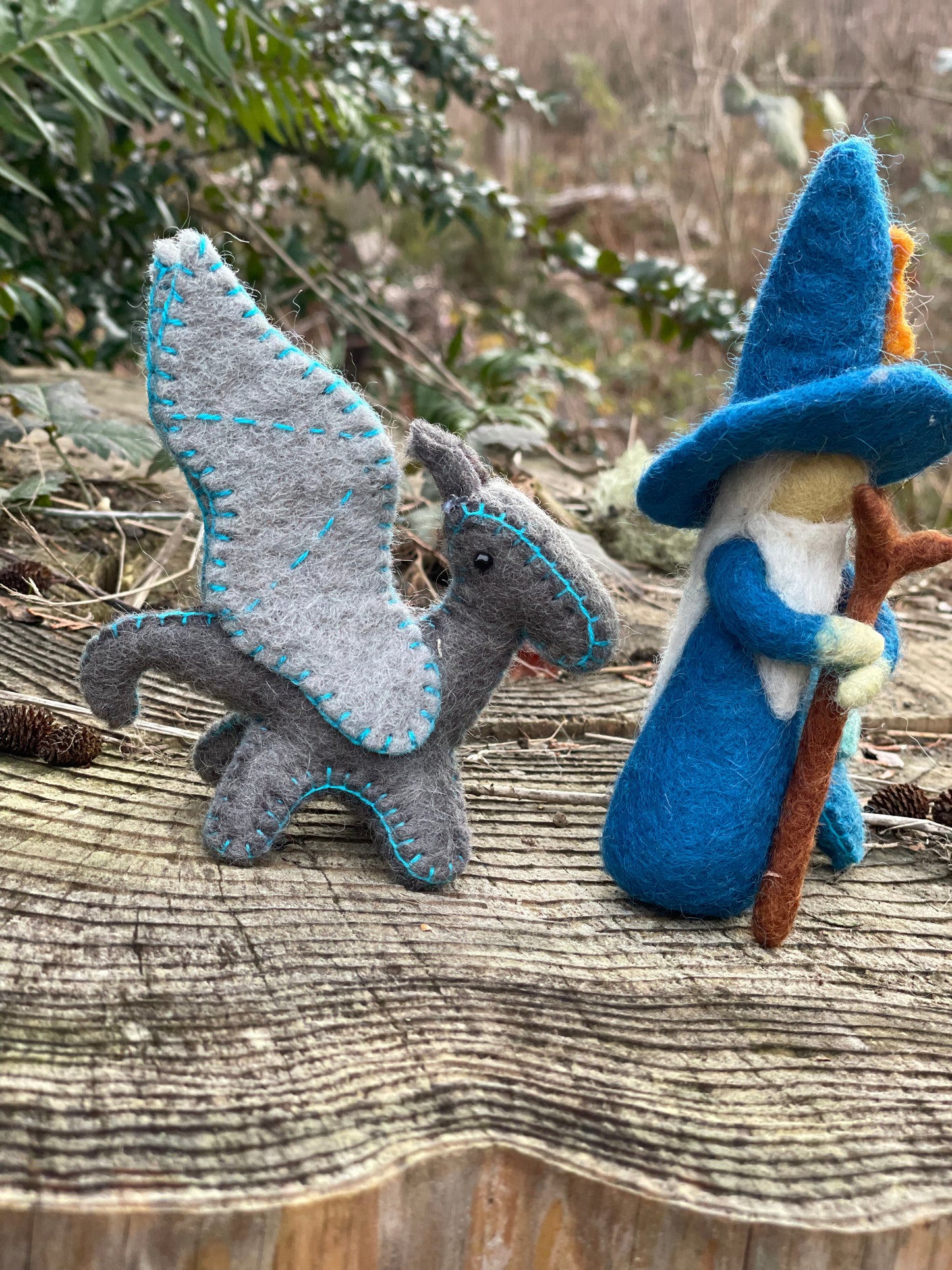 Wizard, Felted Wool - Alder & Alouette
