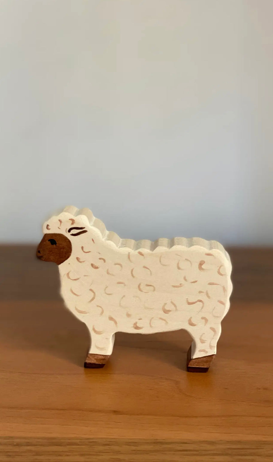 Wooden Farm Animal - Sheep Wooden Toys - Alder & Alouette