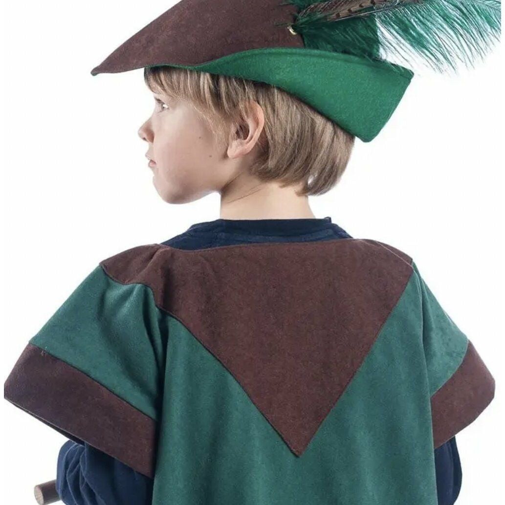 Woodsman’s Cape, Hat Pretend Play Dress Up - Alder & Alouette