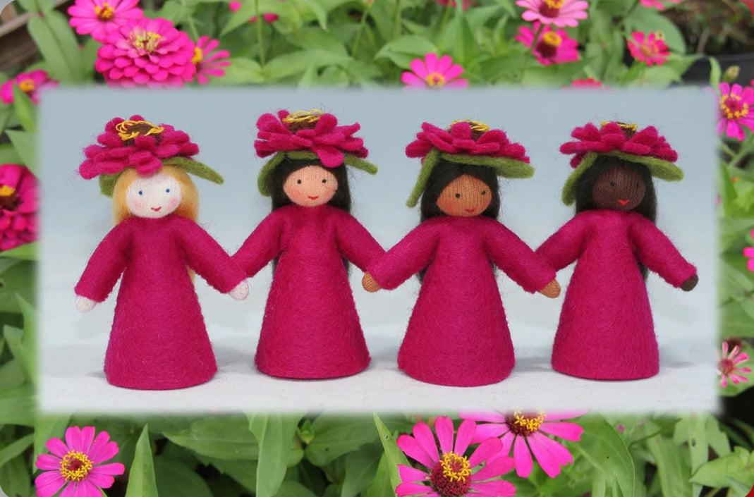 Flower Fairy Felt Dolls - Alder & Alouette