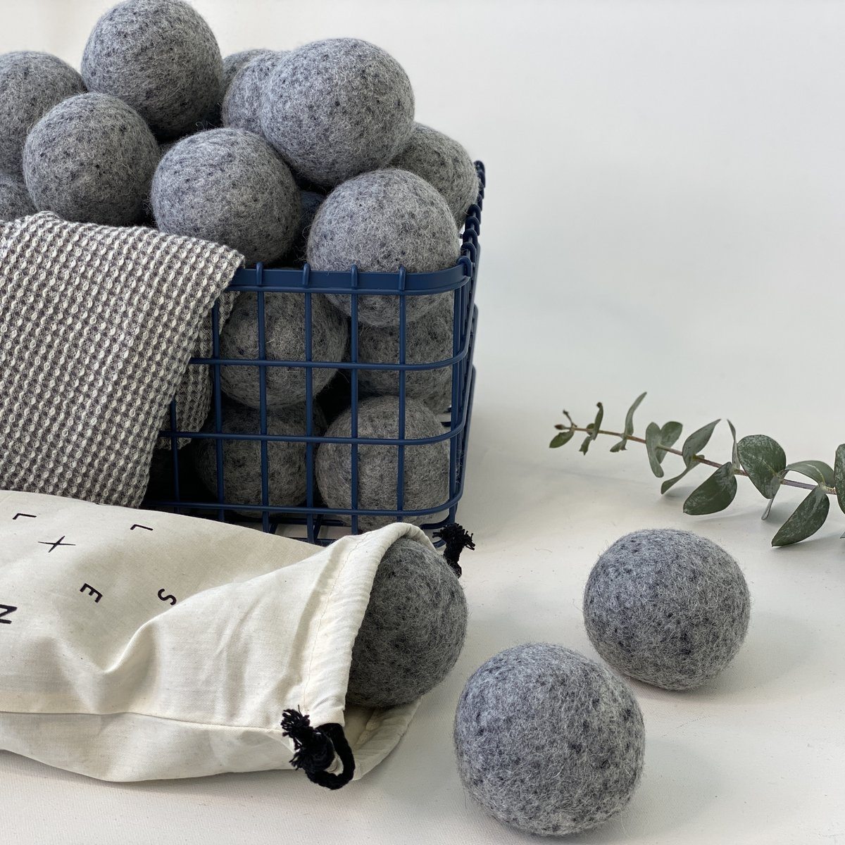 Dryer Balls, 100% Organic Wool  - Alder & Alouette