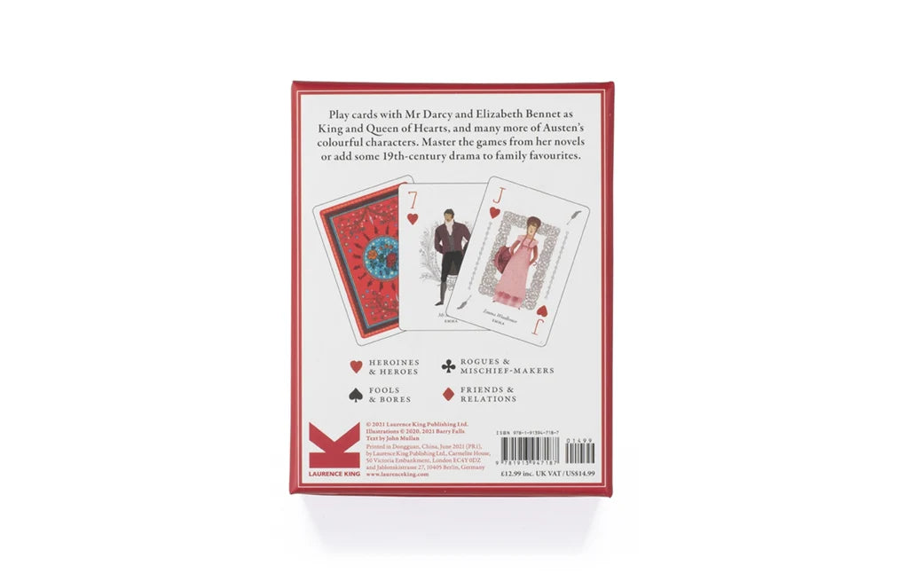 Jane Austen Playing Cards - Alder & Alouette