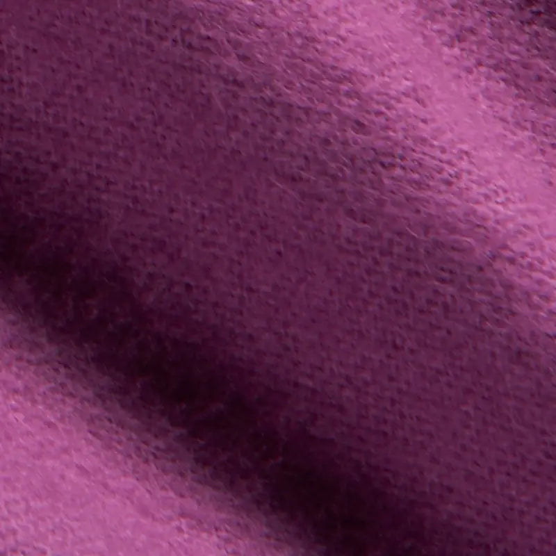 Organic Cotton Flannel, Red Violet - Alder & Alouette