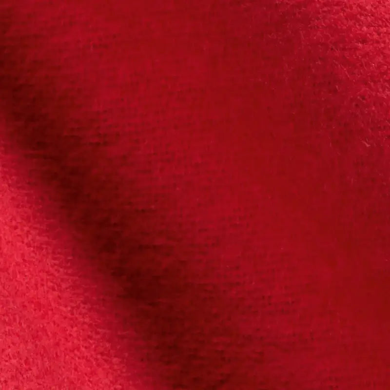 Organic Cotton Flannel, Carmine - Alder & Alouette