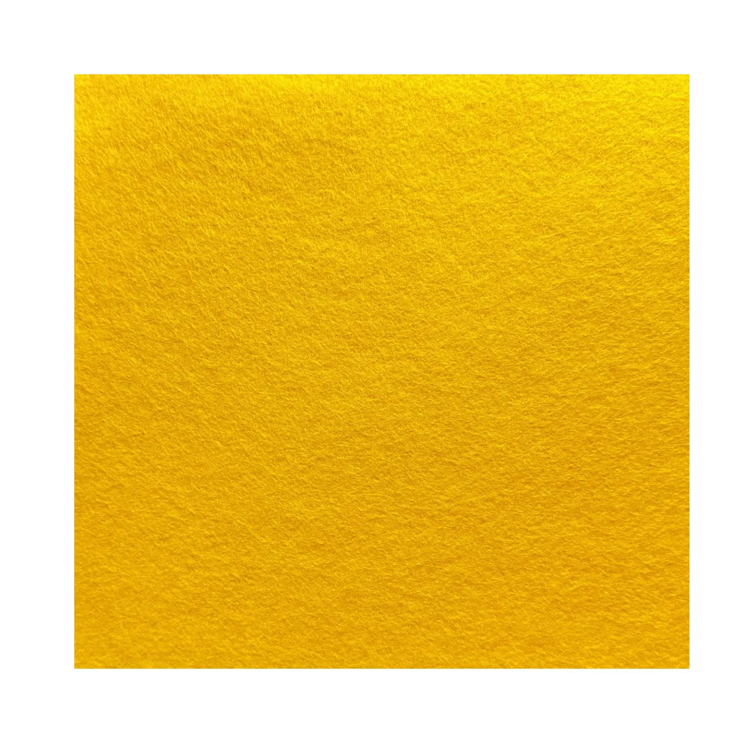 Yellow Color Swatch for Large Wool Felt Fabric in Whole and Half 