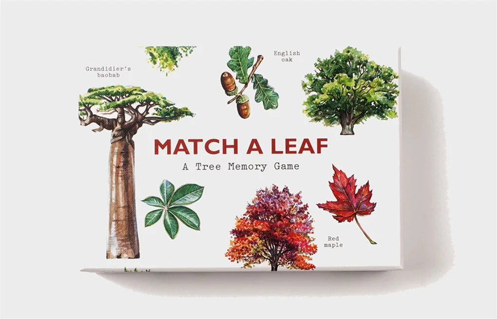 Match a Leaf Memory Game - Alder & Alouette