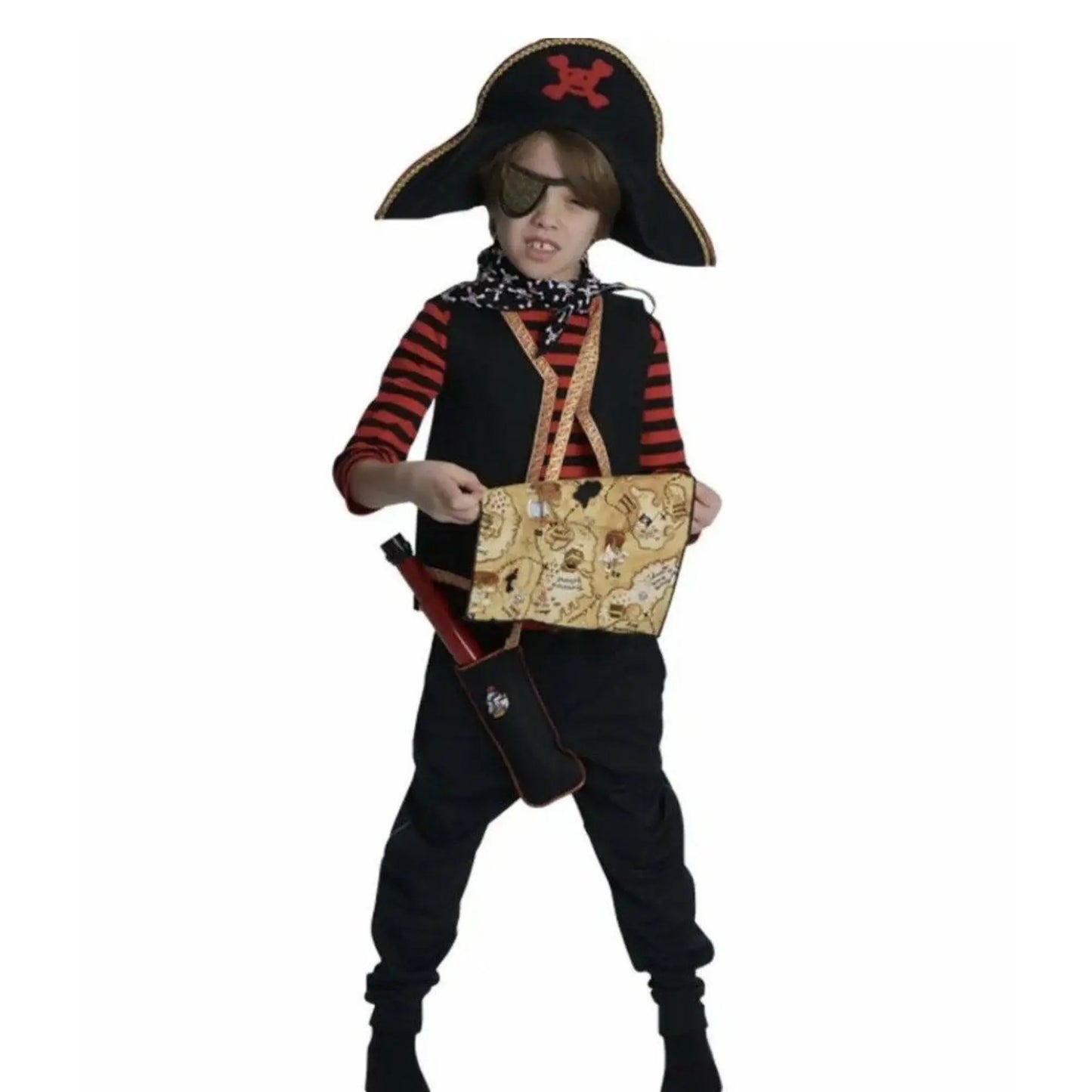 Pirate Costume - Hat, Eye patch - Alder & Alouette