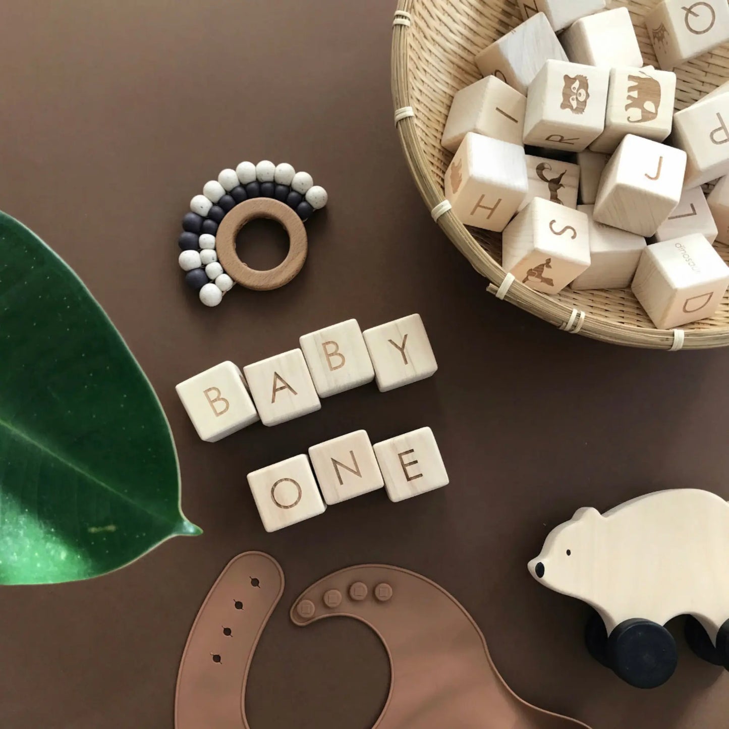 Wooden Alphabet Blocks by SABO - Alder & Alouette