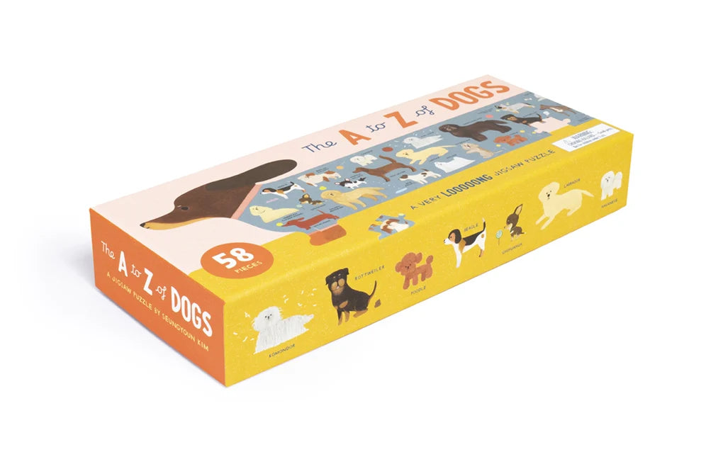 Shape Puzzle - The A to Z of Dogs - Alder & Alouette
