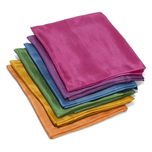 Plant-dyed Playsilk Set of 6 by Filges - 35”x35”