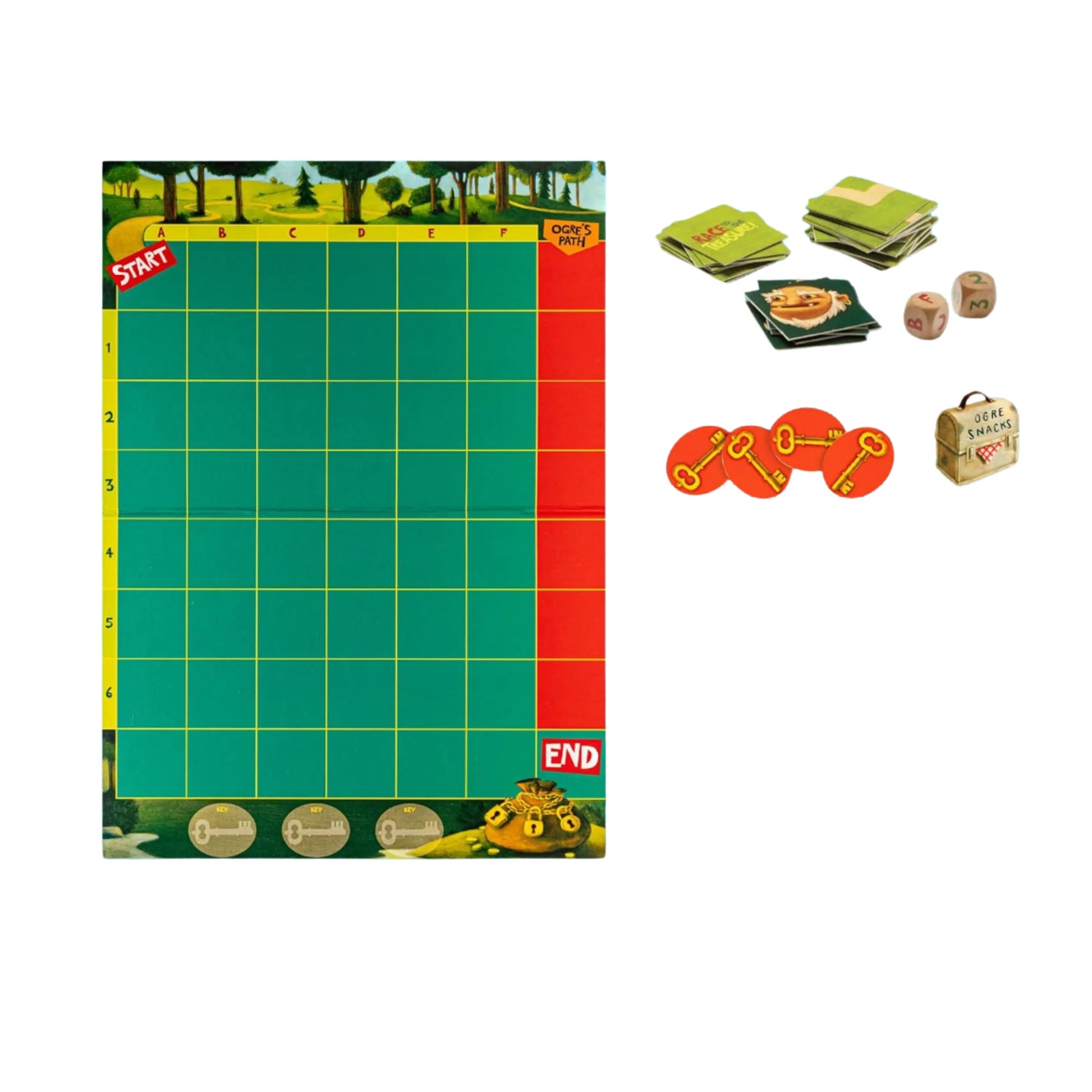 Board Game for Kids Race to the Treasure by Peaceable Kingdom - Alder & Alouette