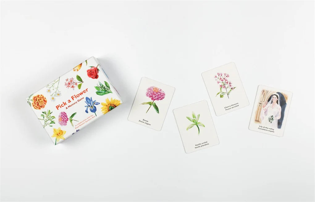 Pick a Flower Memory Game - Alder & Alder