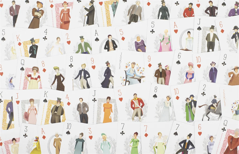 Jane Austen Playing Cards - Alder & Alouette