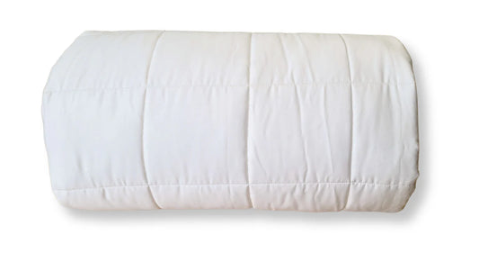 Organic Cotton Comforter, Quilted (Crib, Toddler, Twin, Full, Queen, King)