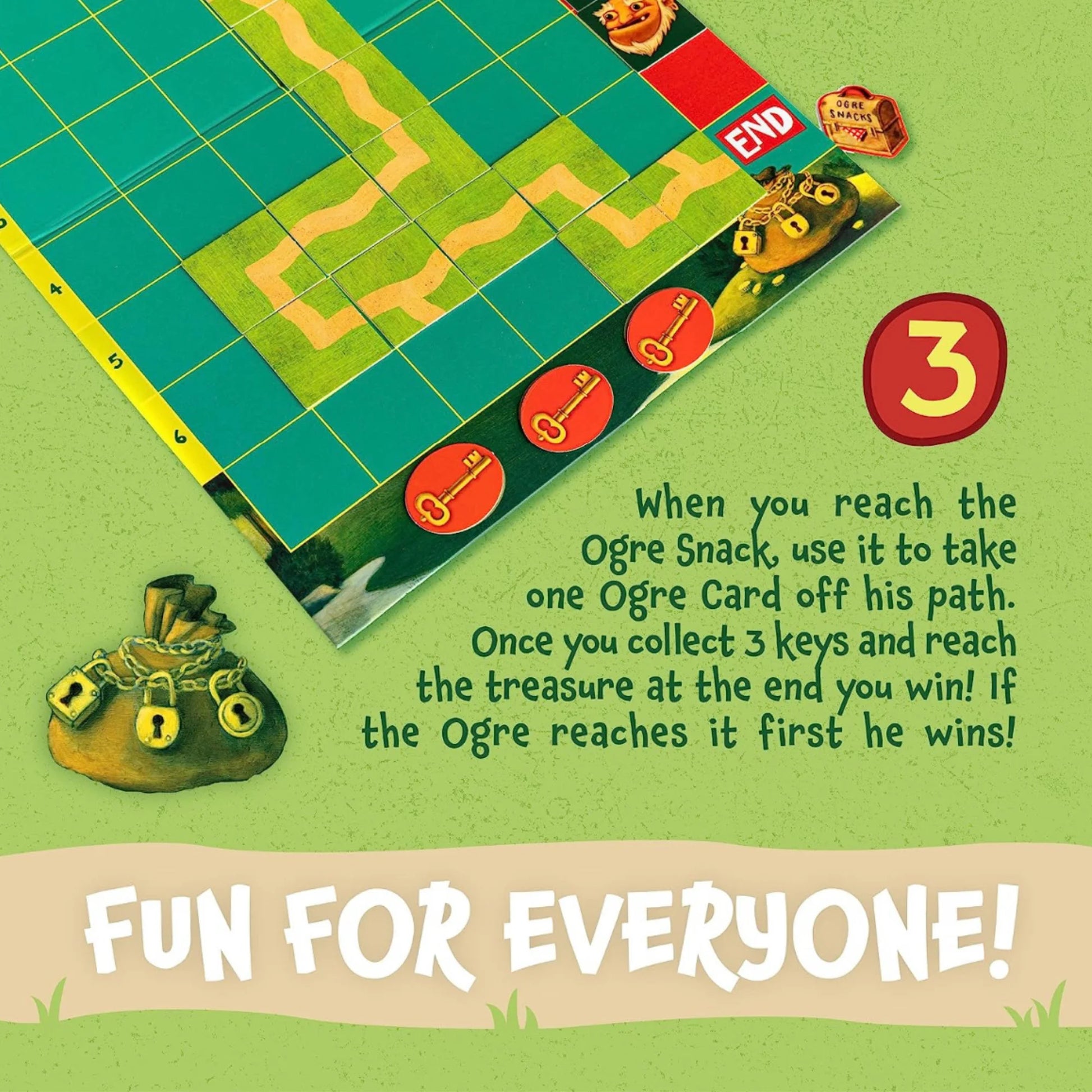Race to the Treasure Board Game for Kids by Peaceable Kingdom - Alder & Alouette