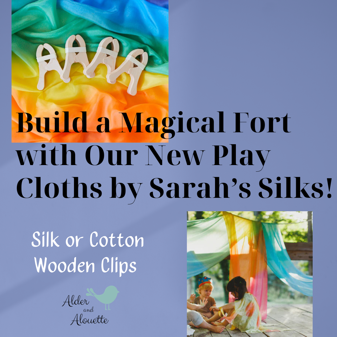 Sarah’s Silks - Rainbow Cloth for Fort Building - Alder & Alouette