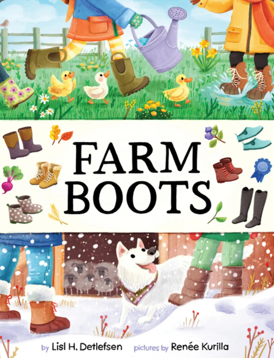 Farm Boots by by Lisl H Detlefsen - Alder & Alouette