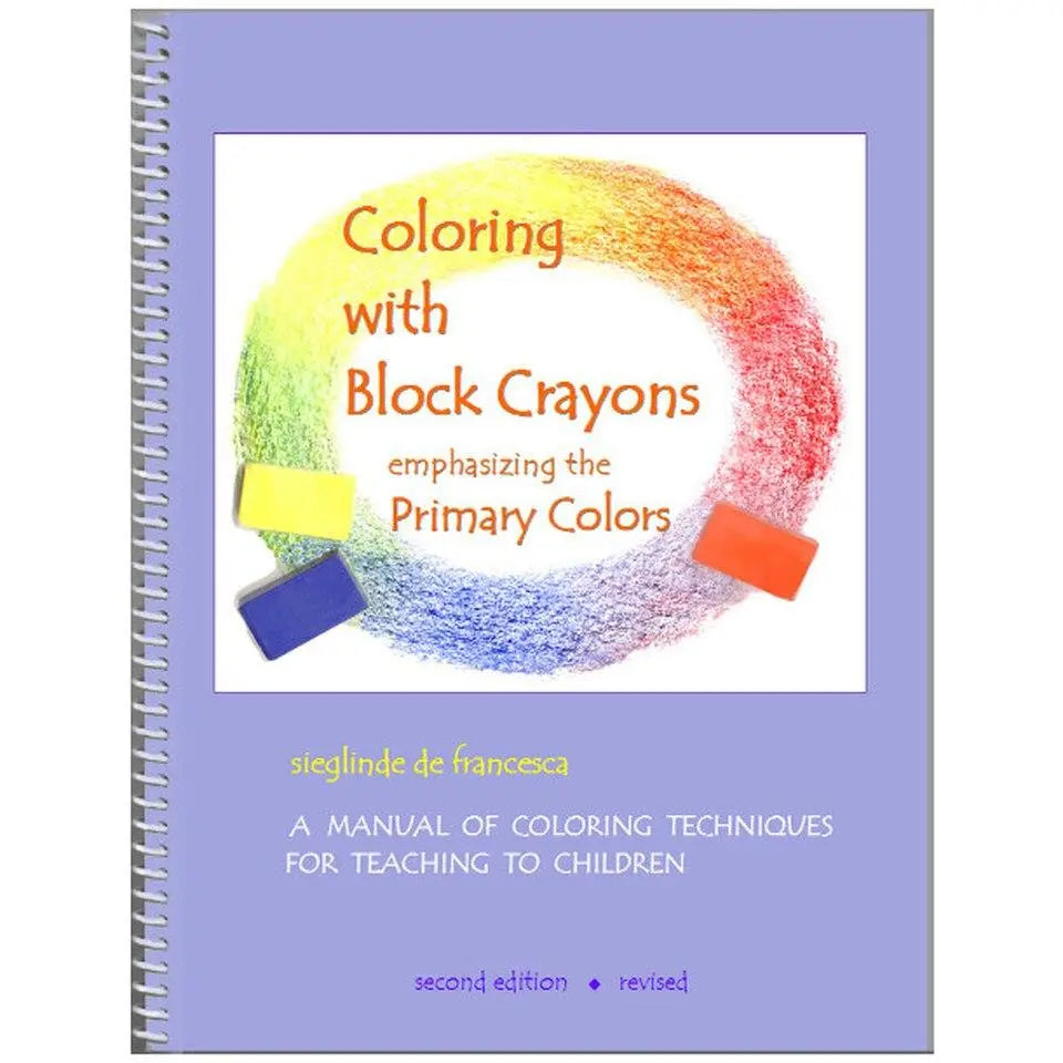 Coloring with Block Crayons, Sieglinde de Francesca - Alder & Alouette