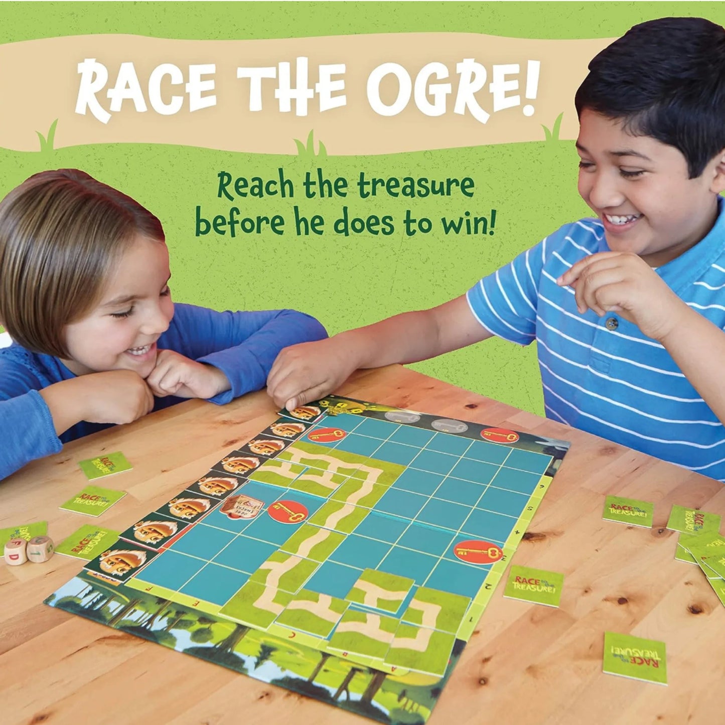 Race to the Treasure Board Game for Kids by Peaceable Kingdom - Alder & Alouette
