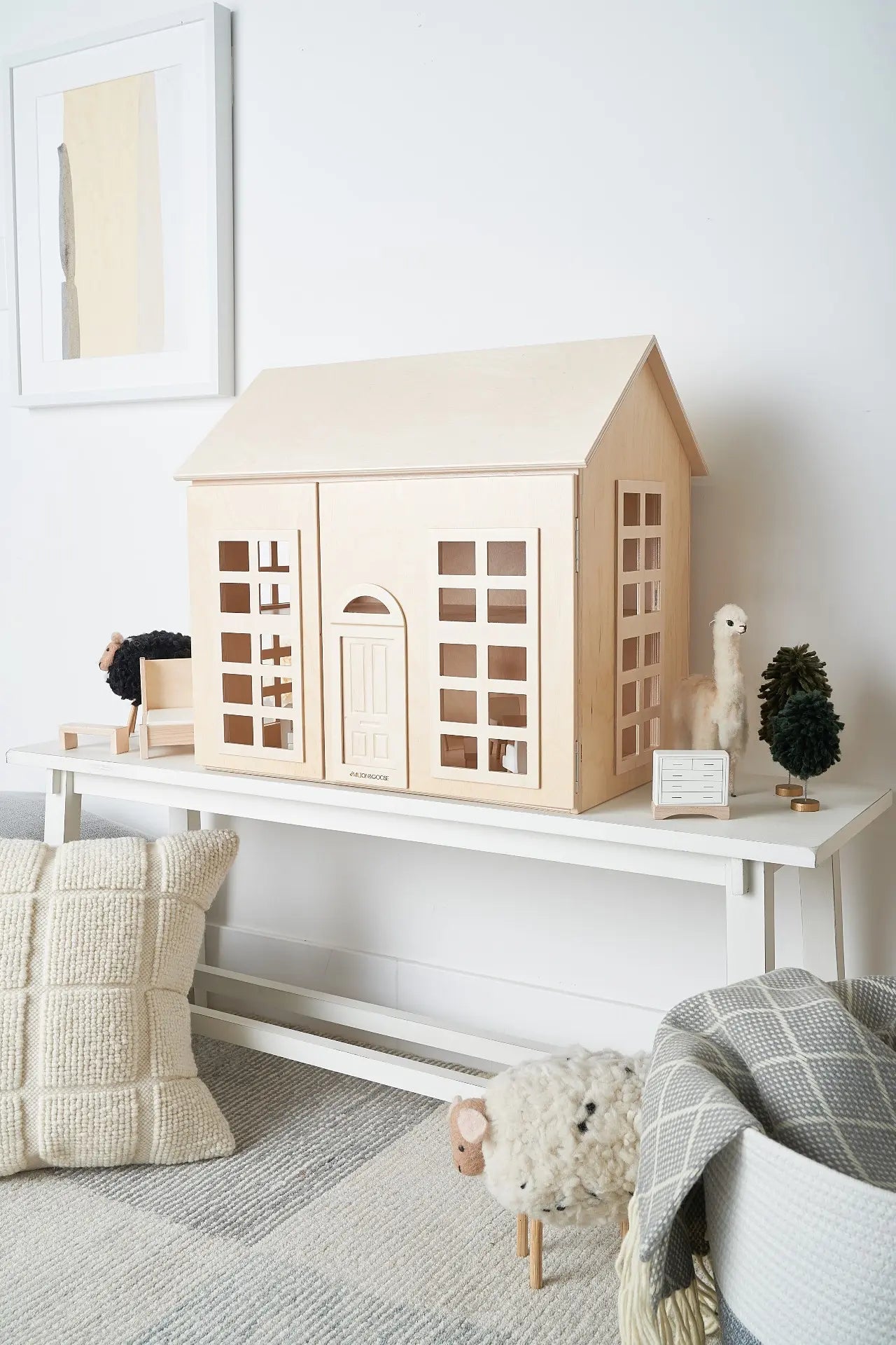 Wooden Dollhouse - Hudson - Alder & Alouette