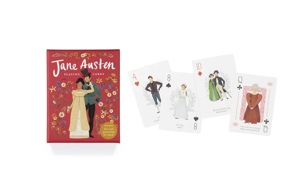 Jane Austen Playing Cards - Alder & Alouette