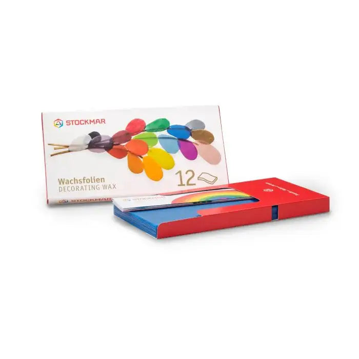 Stockmar Decorating Wax Sheets, Single Colors, Wide or Narrow