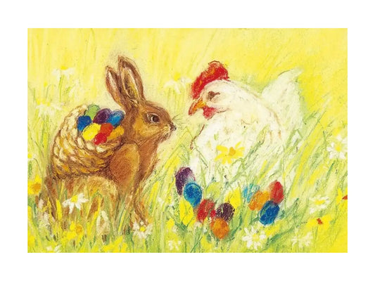 Marjan van Zeyl Postcards, Easter Eggs - Alder & Alouette