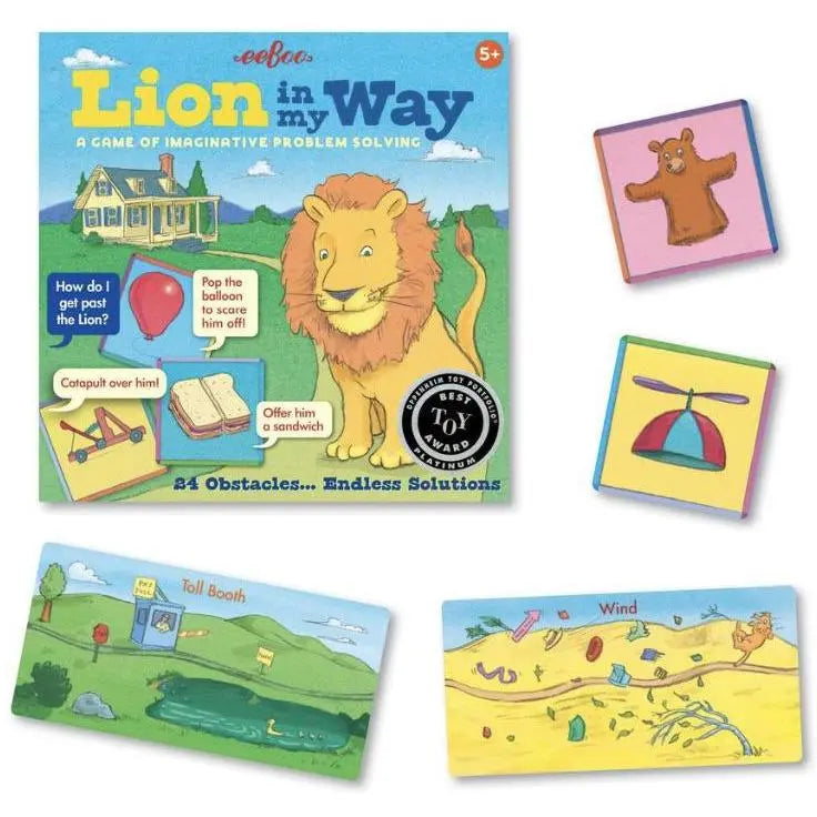 Lion in My Way | Creative Game | Preschool Game - Alder & Alouette
