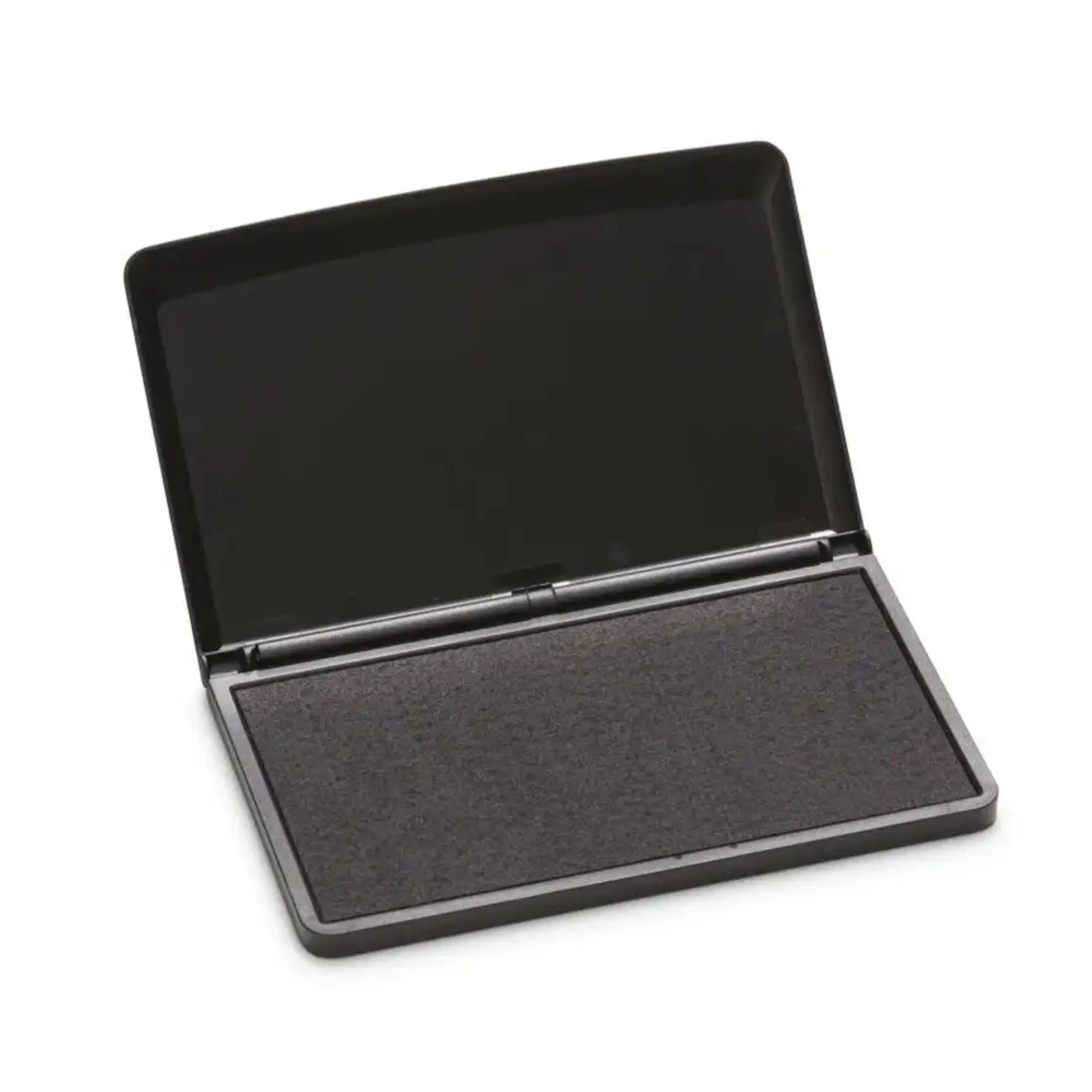 Open Ink pad in black for Encaustic Art on white background