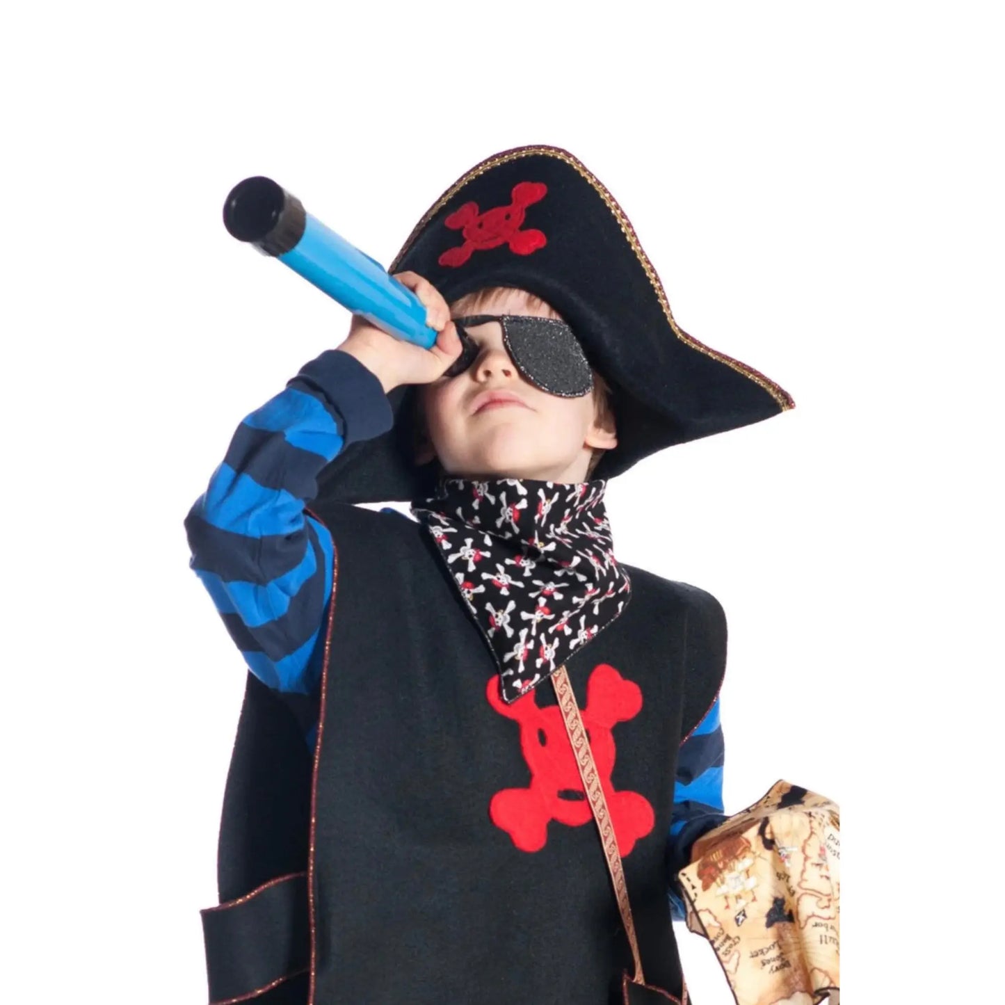 Pirate Costume - Hat, Eye patch - Alder & Alouette