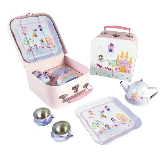 Tin Tea Set, Fairy and Unicorn Tea Set - Alder & Alouette
