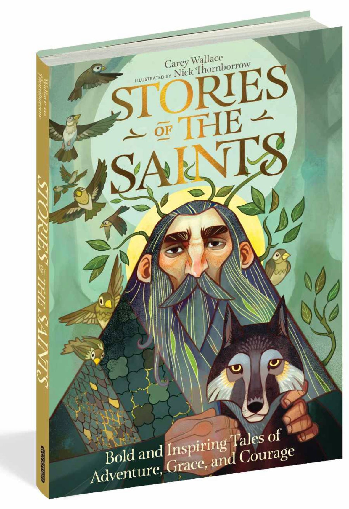 Stories of the Saints Book Cover - Legends for Children - Alder & Alouette