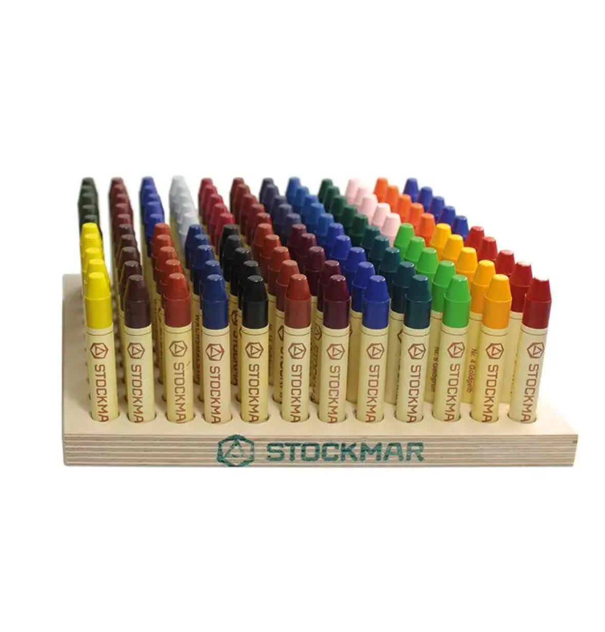 STOCKMAR, Replacement of Individual Stick Crayons, 32 Color Choices - Alder & Alouette