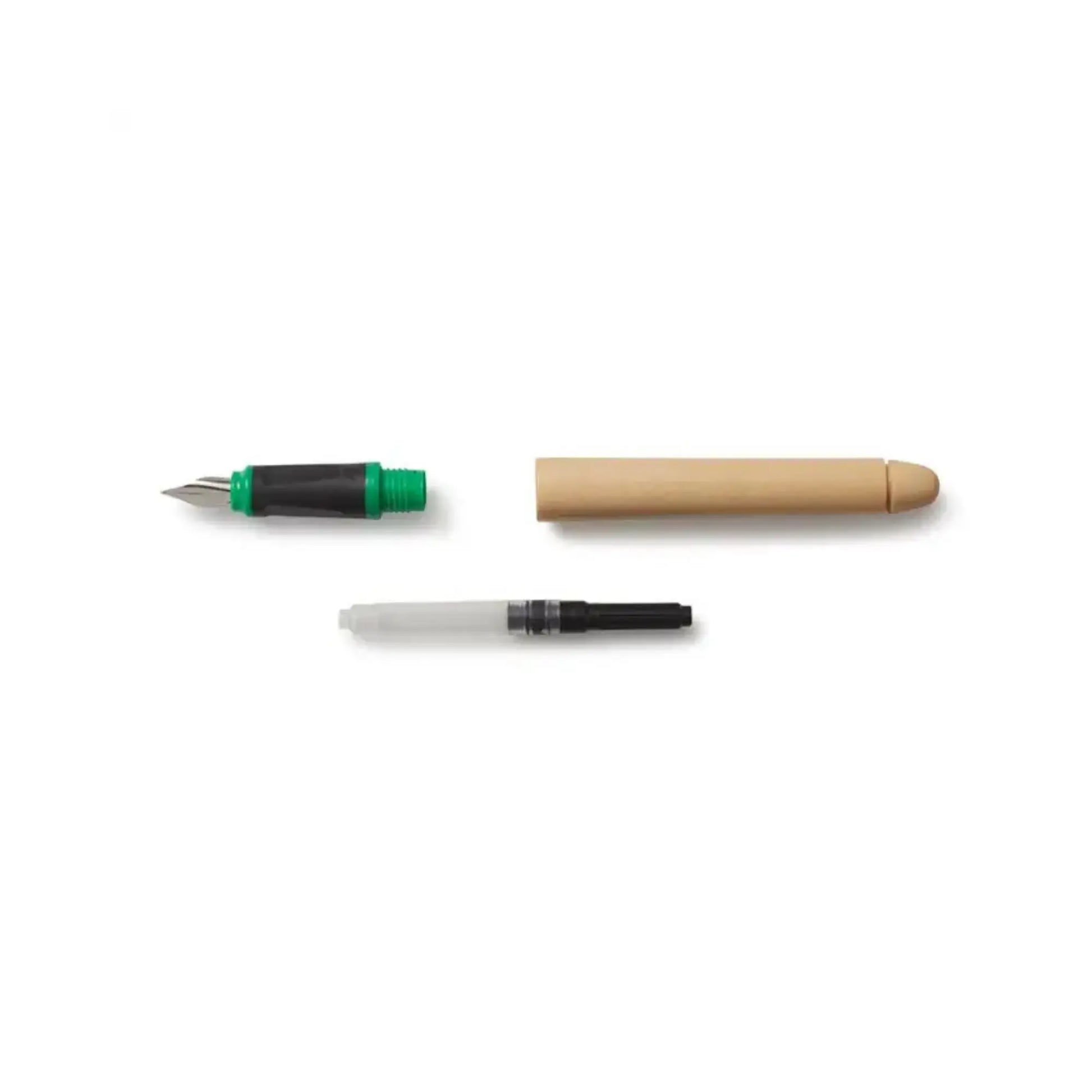 Greenfield Nib and Barrel with Ink Converter