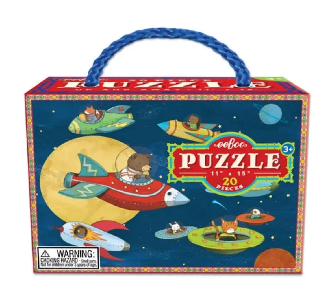 Up and Away 20-Piece Preschool Puzzle | eeBoo Puzzles