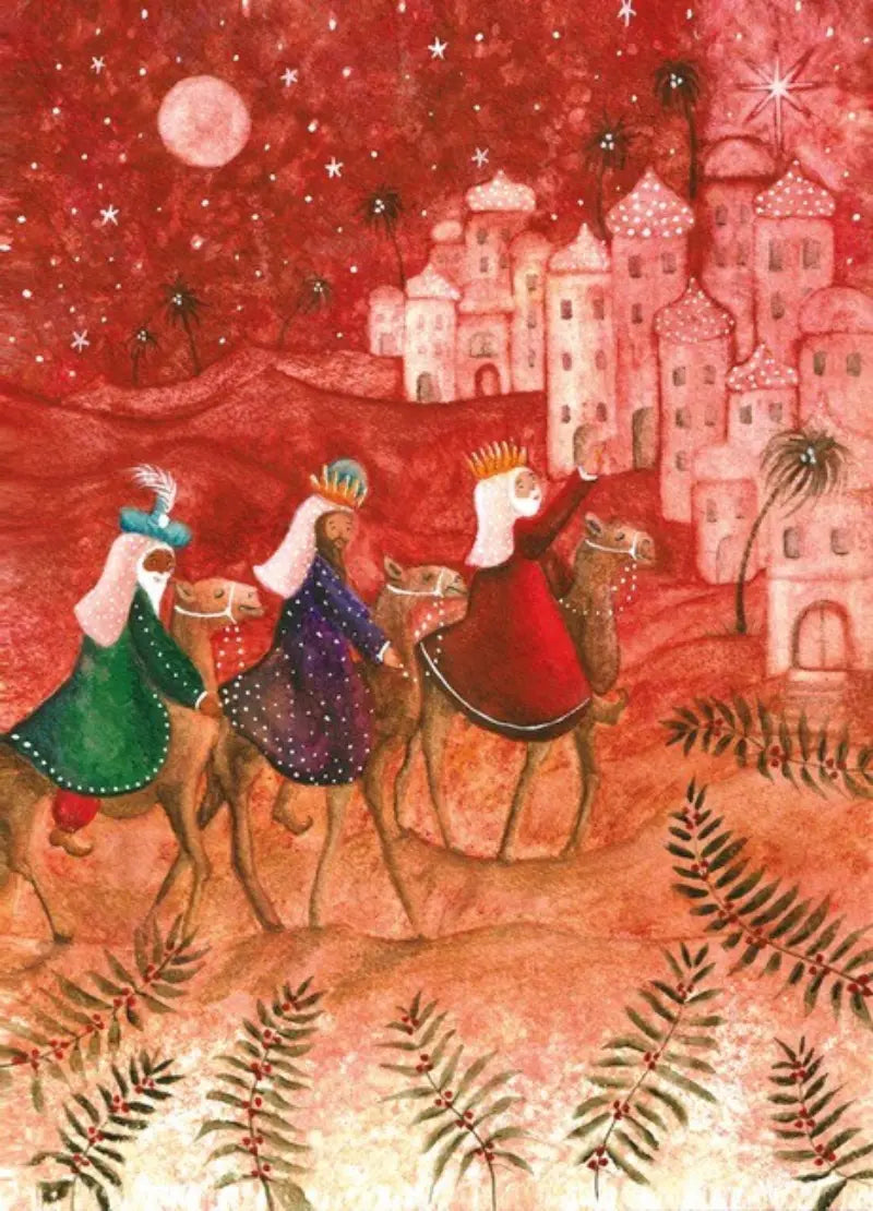 Three Kings Art Card by Bijdehansje - Alder & Alouette