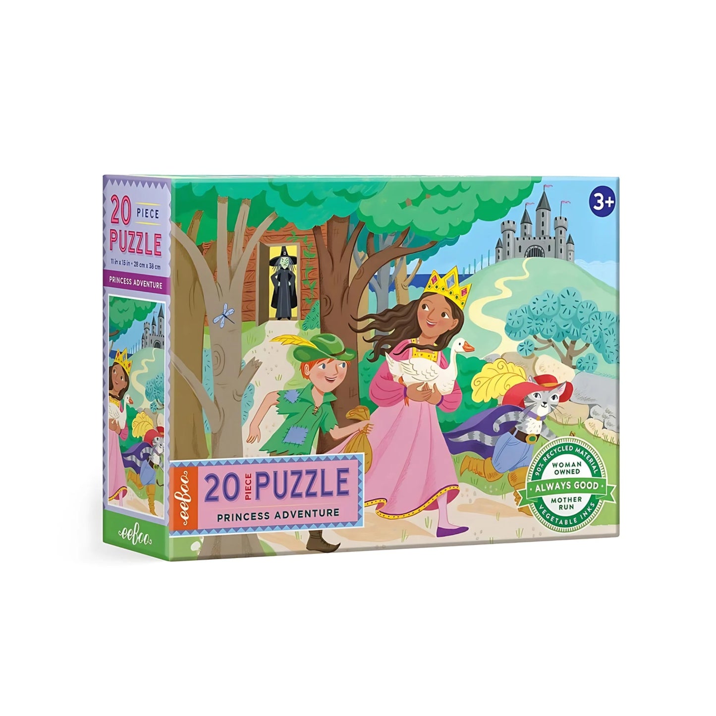 Fairytale Puzzle by eeBoo, 20 Pieces | Preschool Puzzles
