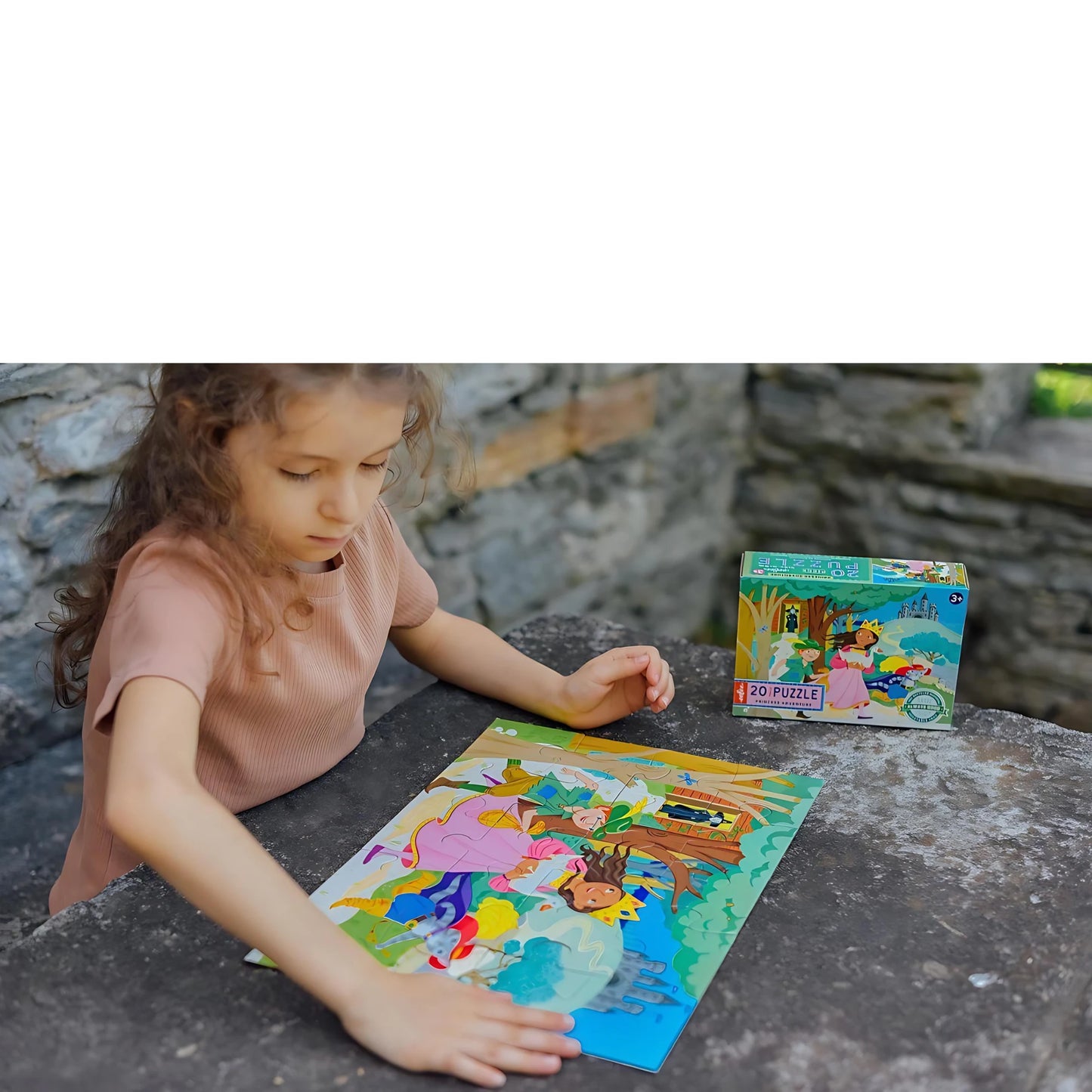 Fairytale Puzzle by eeBoo, 20 Pieces | Preschool Puzzles