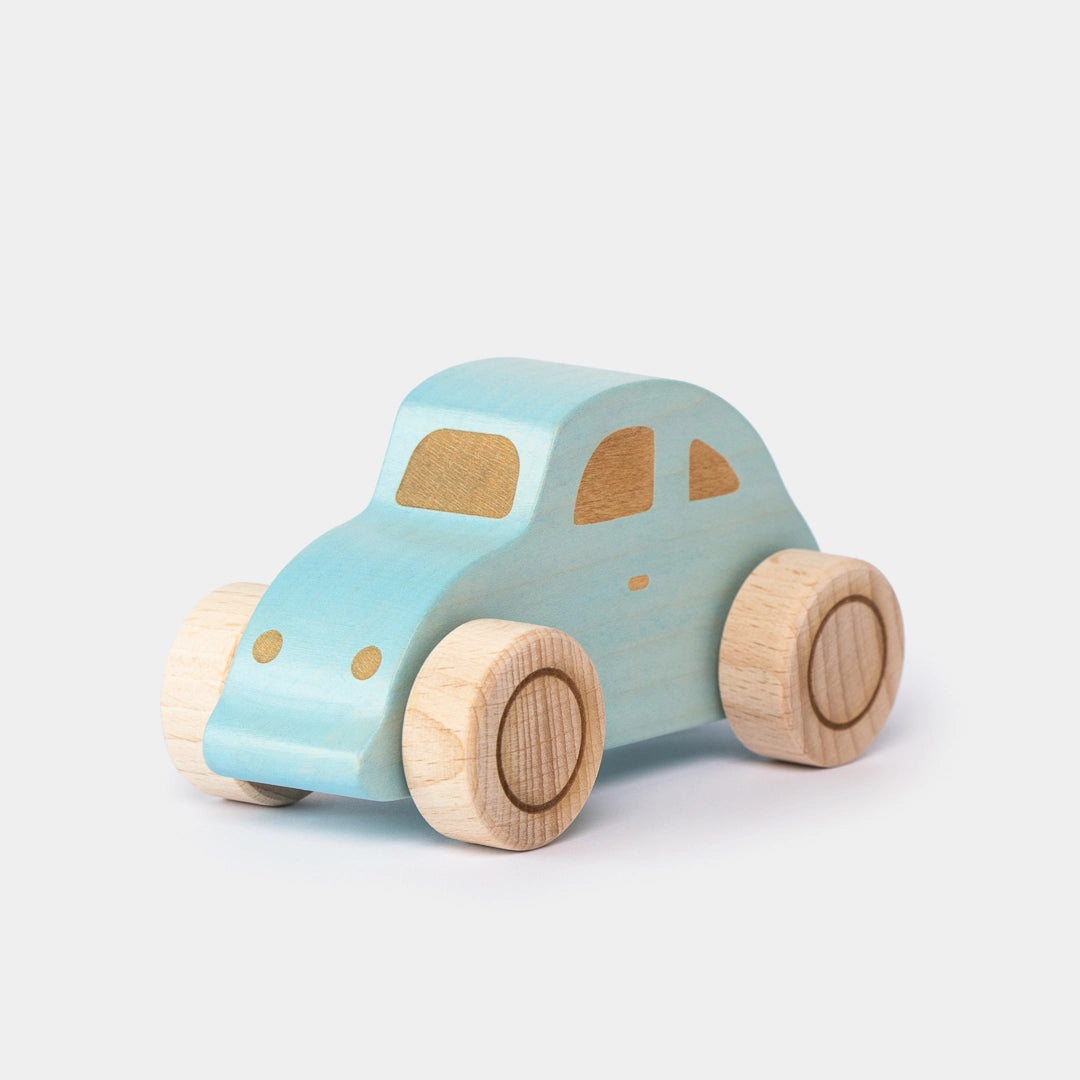 Toy Car - Wooden Beetle Car - Alder & Alouette