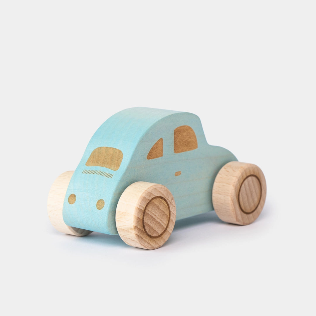 Toy Car - Wooden Beetle Car - Alder & Alouette