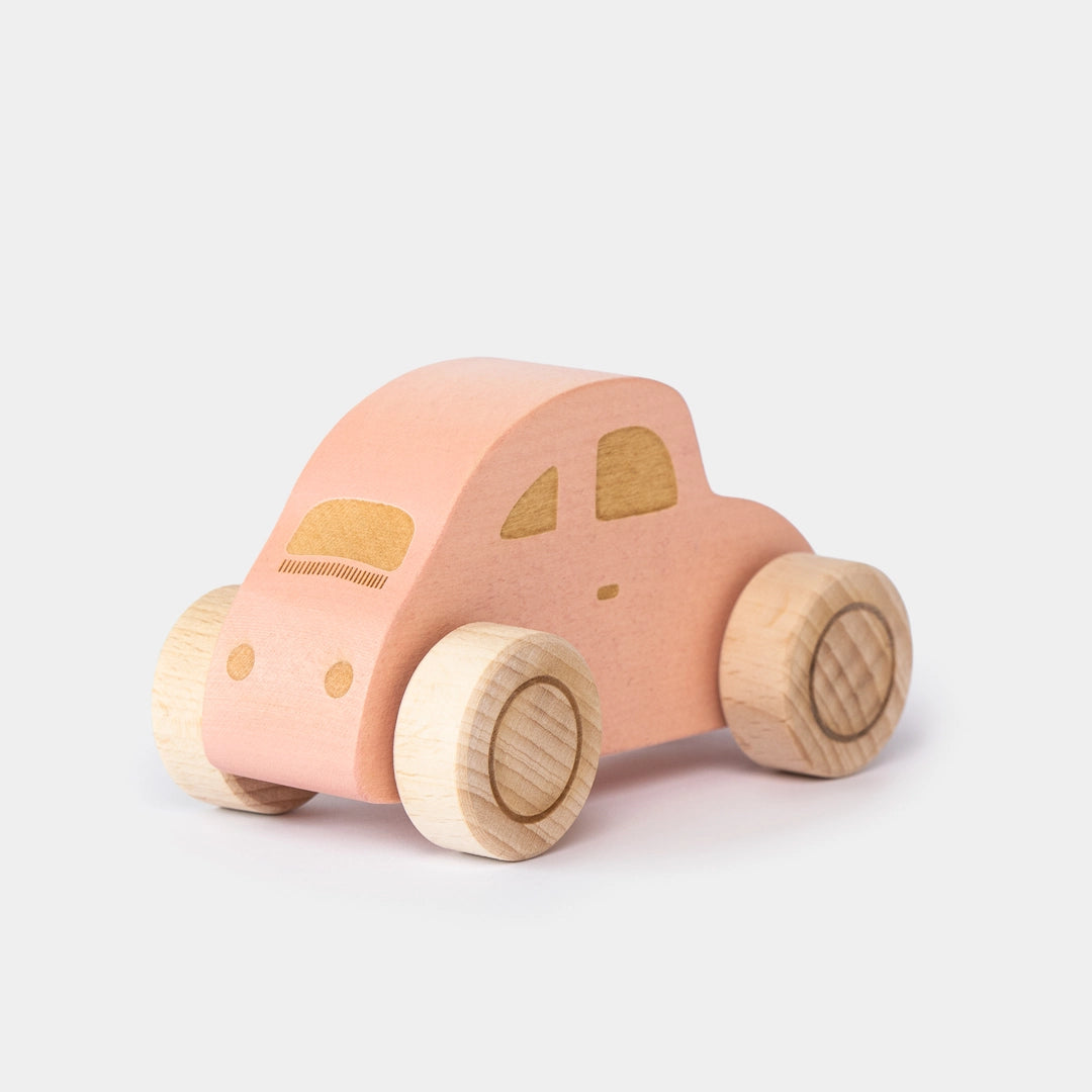 Toy Car - Wooden Beetle Car - Alder & Alouette