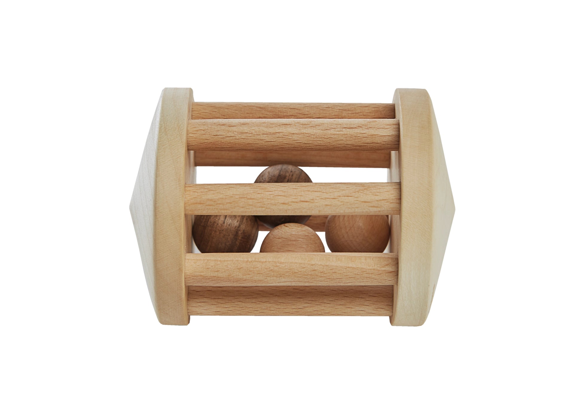 Turtle Dove Wooden Rattle