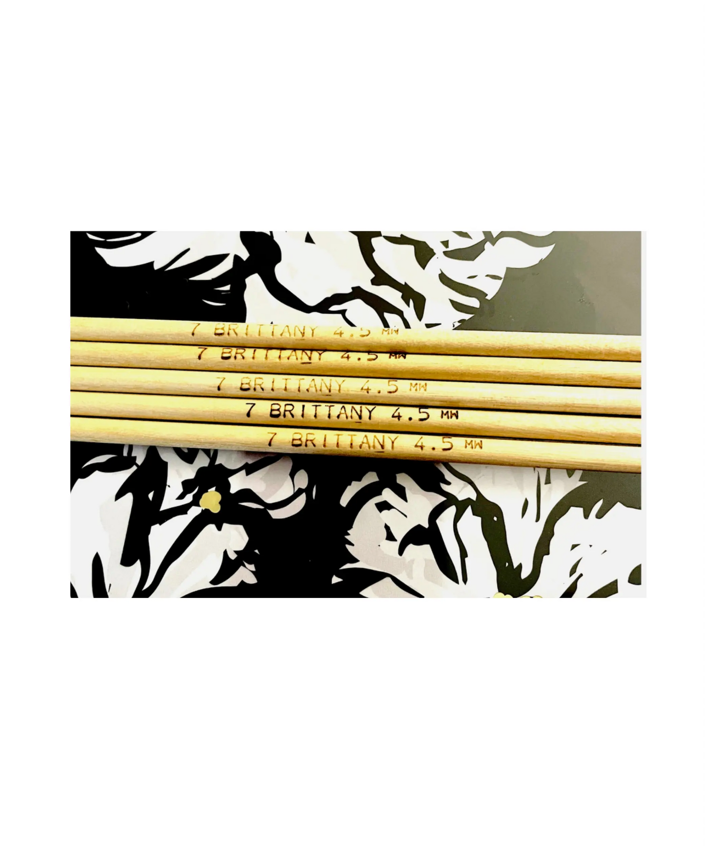 Brittany Double-Pointed Wooden Knitting Needles 5-Pack