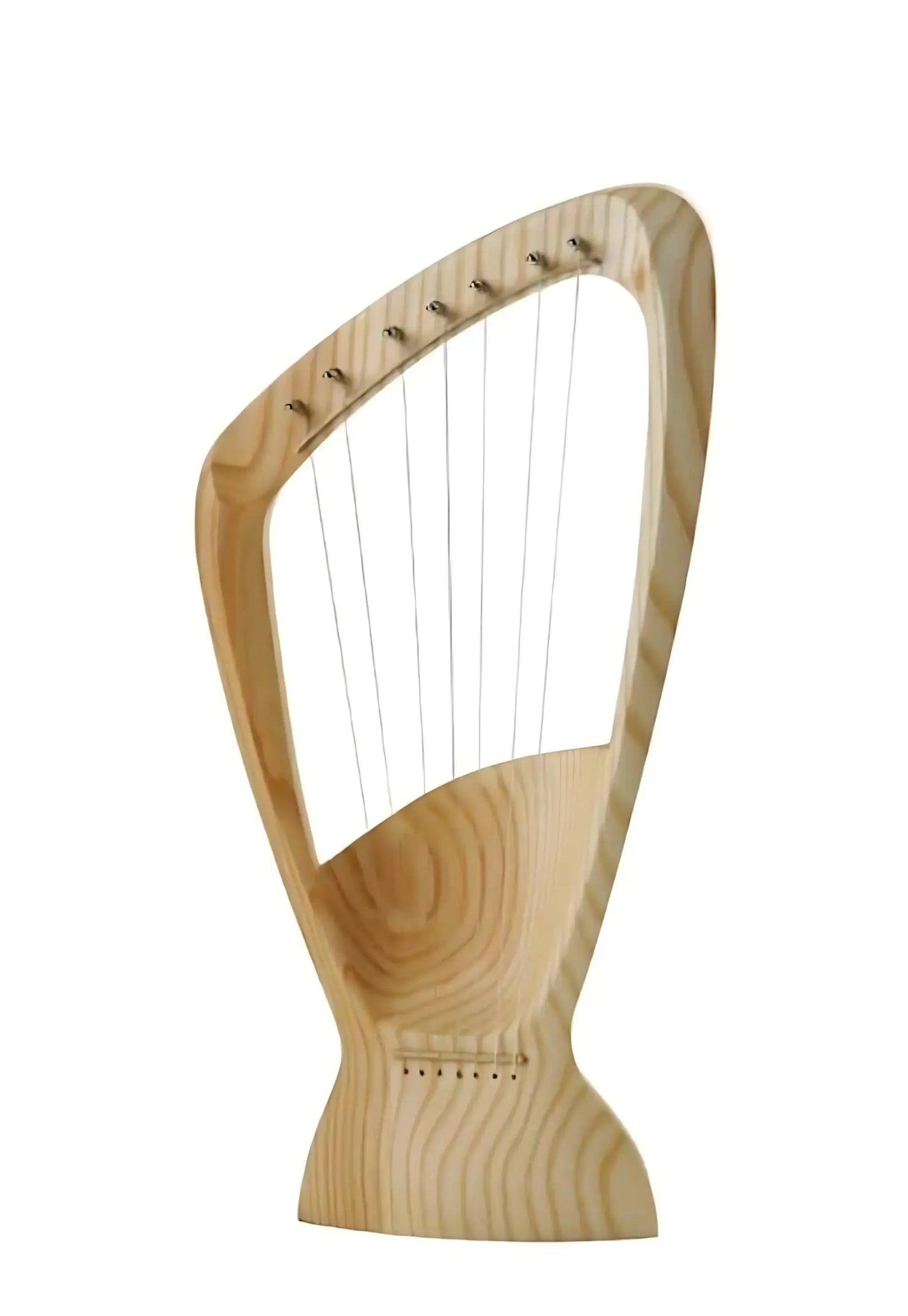 Choroi Pentatonic Children's Lyre Harp, 7-Strings - Alder & Alouette