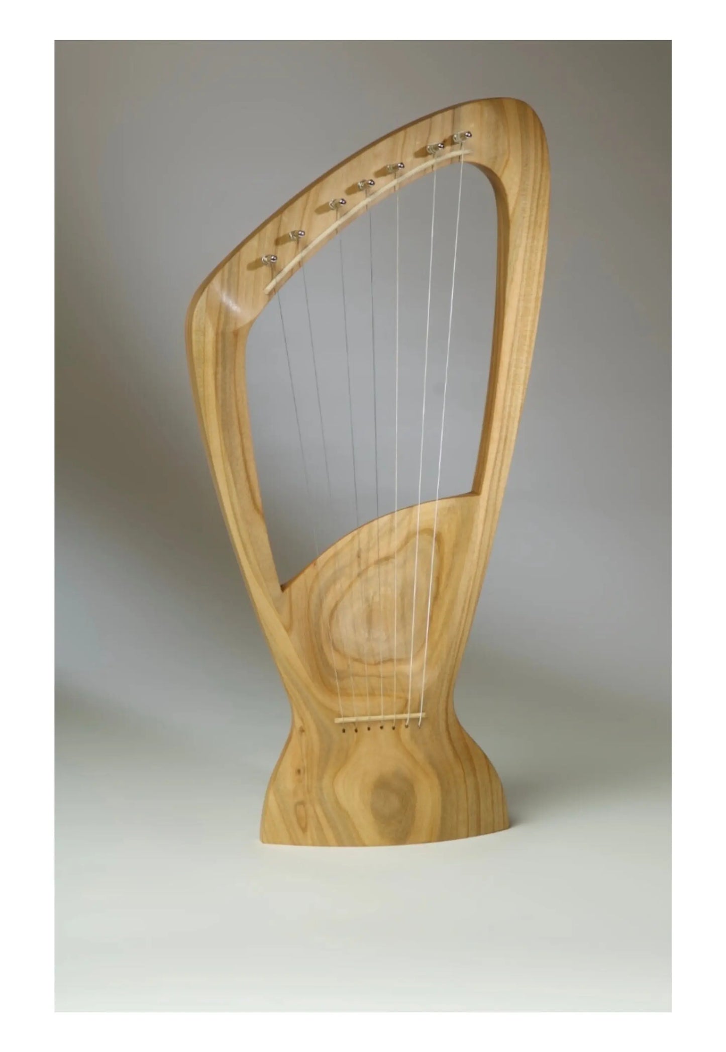 Choroi Pentatonic Children's Lyre Harp, 7-Strings - Alder & Alouette