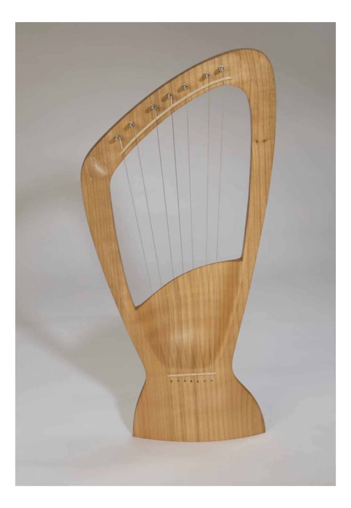 Choroi Pentatonic Children's Lyre Harp, 7-Strings - Alder & Alouette