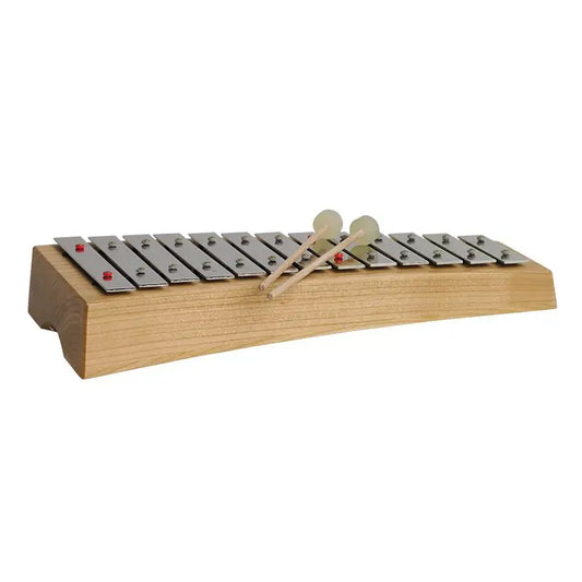 Diatonic Glockenspiel - Cherrywood and Stainless Steel - Alder & Alouette