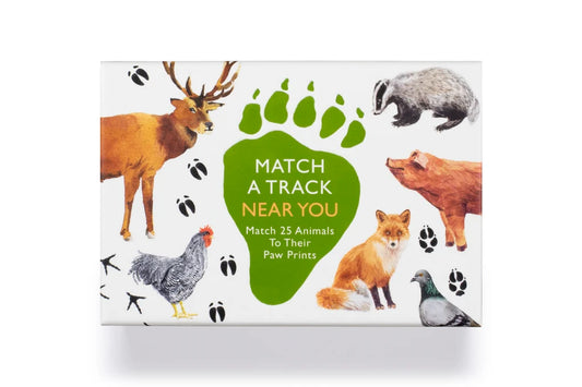 Nature Game | Match a Track Near You | Woodland Animals | Farm Animals | Nature Game