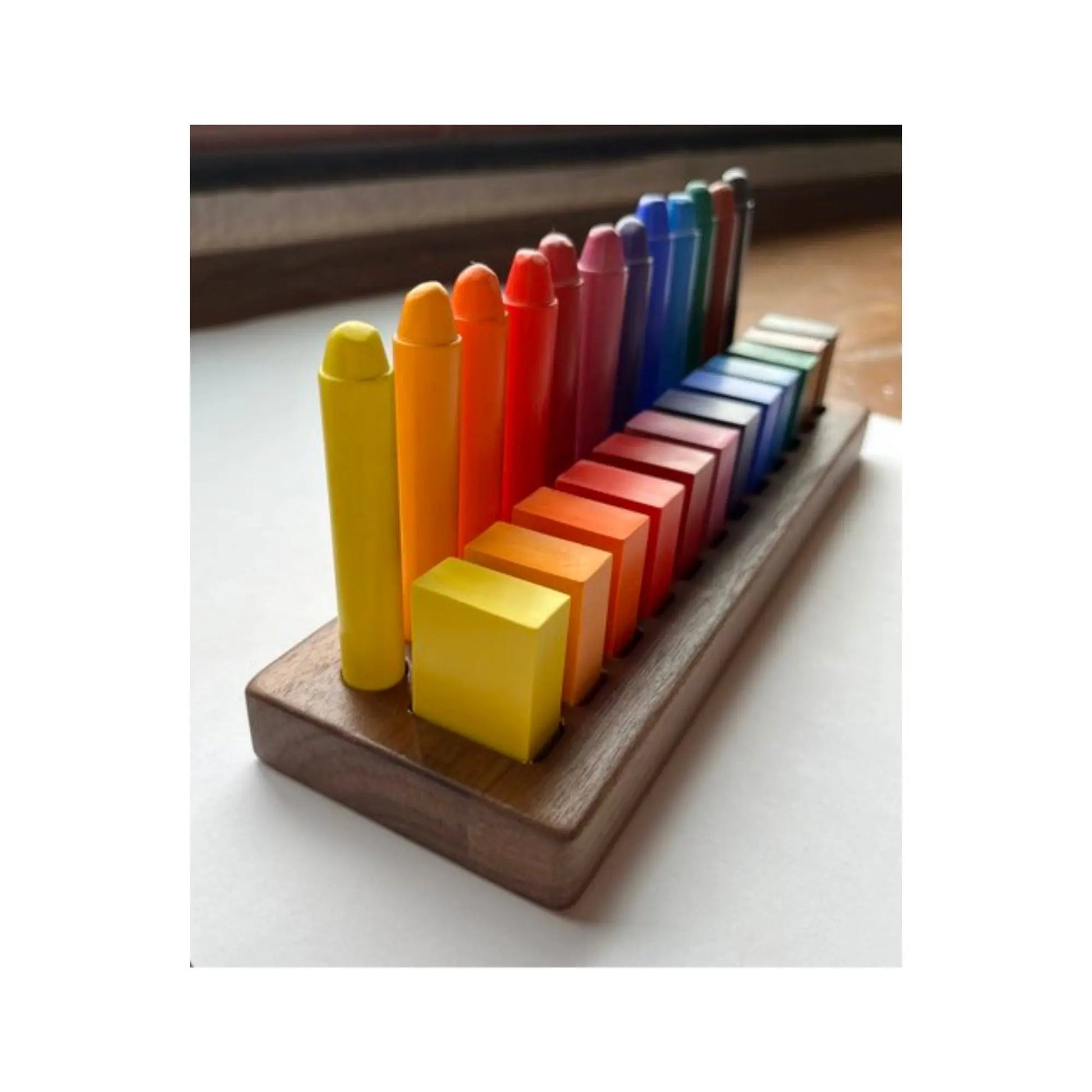 Crayon Holder - Walnut Wood - Alder & Alouette